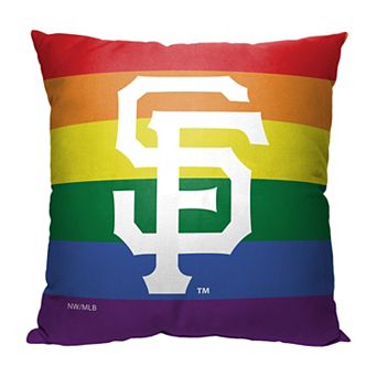 MLB San Francisco Giants Pride Series Printed Pillow - 18" x 18"