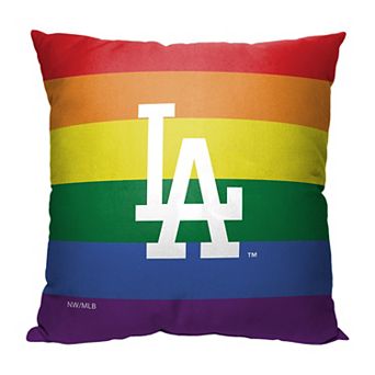 MLB Los Angeles Dodgers Pride Series Printed Pillow - 18" x 18"
