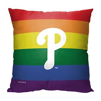 MLB Philadelphia Phillies Pride Series Printed Pillow - 18" x 18"