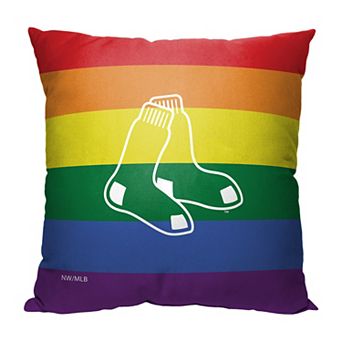 MLB Boston Red Sox Pride Series Printed Pillow - 18" x 18"