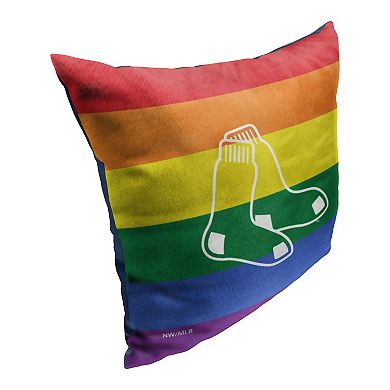 MLB Boston Red Sox Pride Series Printed Pillow - 18" x 18"