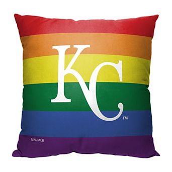 MLB Kansas City Royals Pride Series Printed Pillow - 18" x 18"