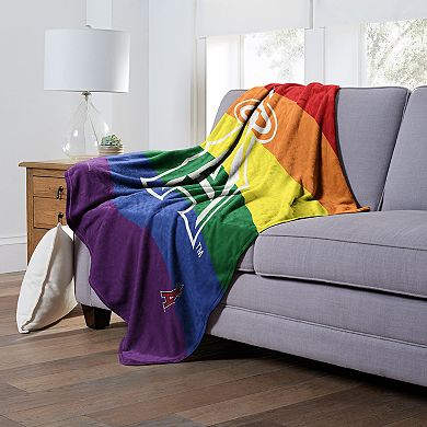 MLB Los Angeles Angels of Anaheim Pride Series Silk Touch Throw Blanket