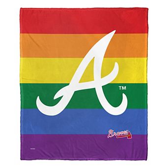 MLB Atlanta Braves Pride Series Silk Touch Throw Blanket