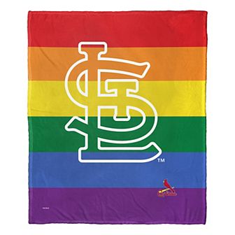 MLB St. Louis Cardinals Pride Series Silk Touch Throw Blanket