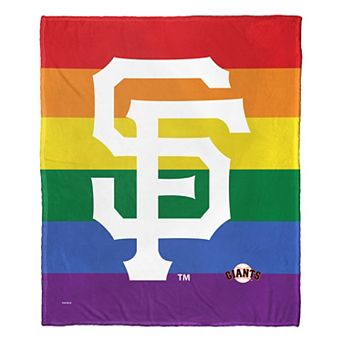 MLB New York Giants Pride Series Silk Touch Throw Blanket