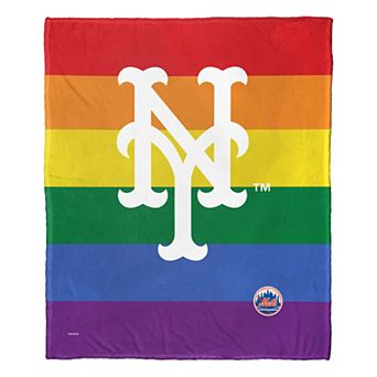MLB New York Mets Pride Series Silk Touch Throw Blanket