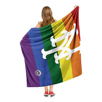 MLB New York Mets Pride Series Silk Touch Throw Blanket