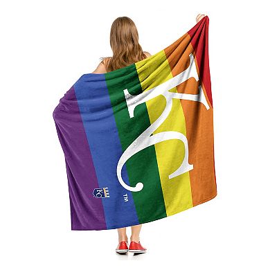 MLB Kansas City Royals Pride Series Silk Touch Throw Blanket