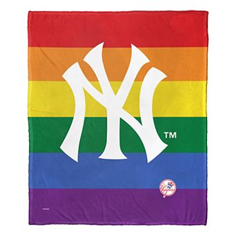 MLB New York Yankees Pride Series Silk Touch Throw Blanket