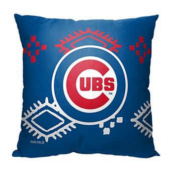 MLB Chicago Cubs Sugar Skull Printed Pillow - 18" x 18"
