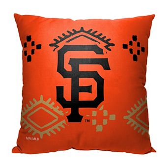 MLB New York Giants Sugar Skull Printed Pillow - 18" x 18"