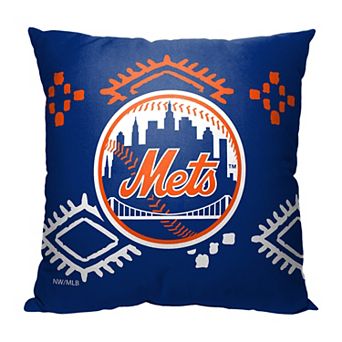 MLB New York Mets Sugar Skull Printed Pillow - 18" x 18"