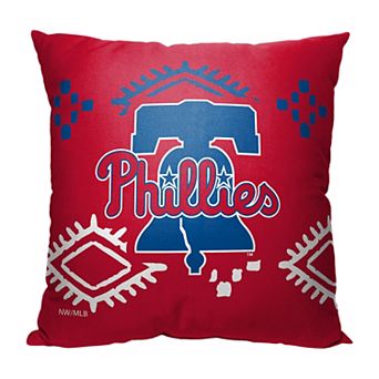 MLB Philadelphia Phillies Sugar Skull Printed Pillow - 18" x 18"