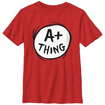 Boys 4-7 Dr. Seuss A Plus Thing Graphic Tee