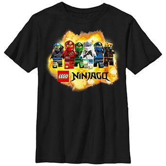 Boys 4-7 Lego Ninjago Ninja Explosion Graphic Tee