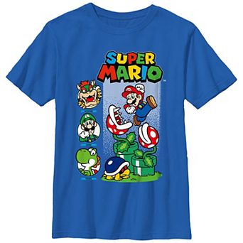 Boys 4-7 Super Mario Bros Flower Jumper Graphic Tee