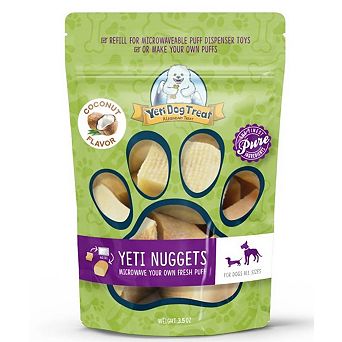 Yeti Refill Nuggets Natural Yak Cheese Treats For Puff And Play Dog Toy