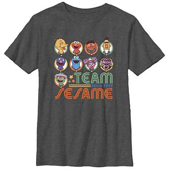 Boys 4-7 Sesame Street Team Since 1969 Graphic Tee