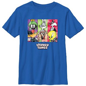 Boys 4-7 Looney Tunes Characters Banners Graphic Tee