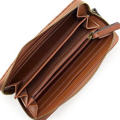 Frye and Co. Zip Around Wallet