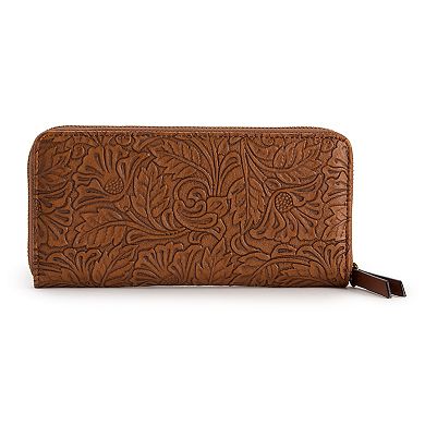 Frye and Co. Zip Around Wallet
