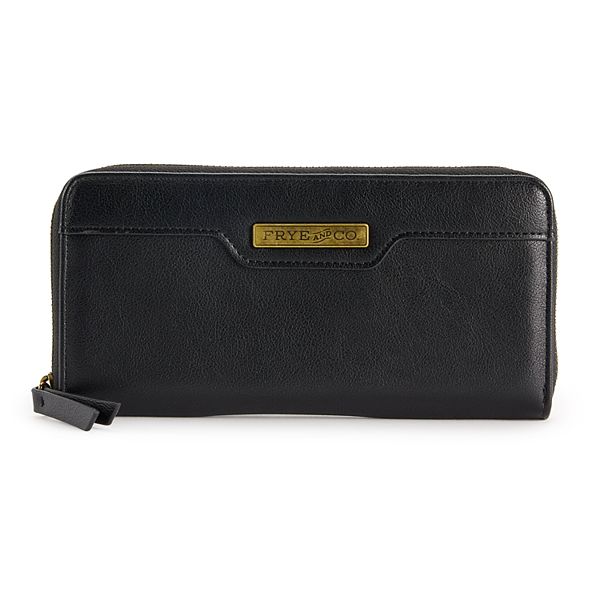 Frye and Co. Zip Around Wallet - Black