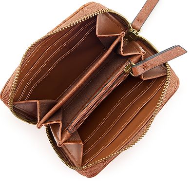 Frye and Co. Small Zip Around Wallet