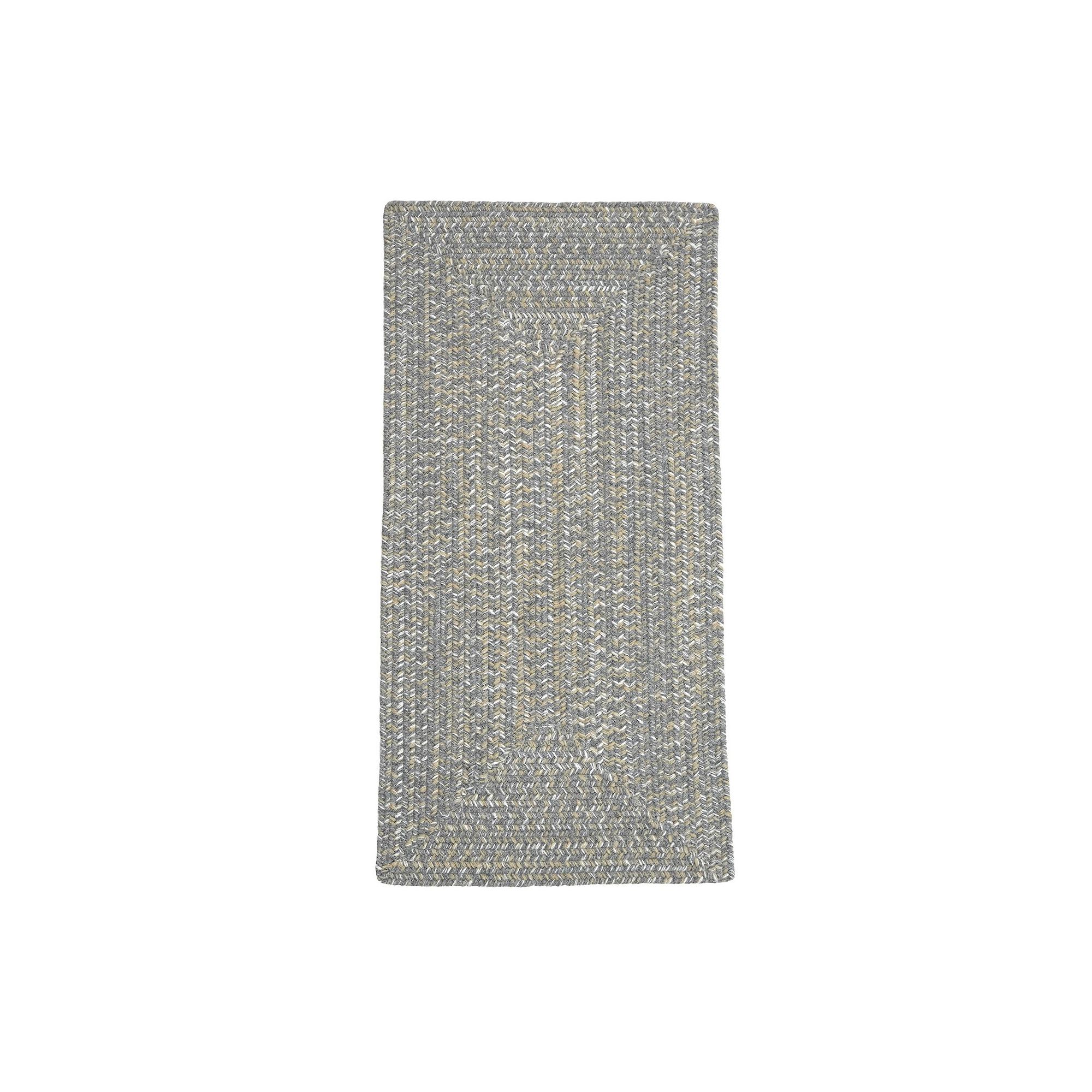 Walland Tweed Wool-Blend Indoor Runner, Harbor Gray