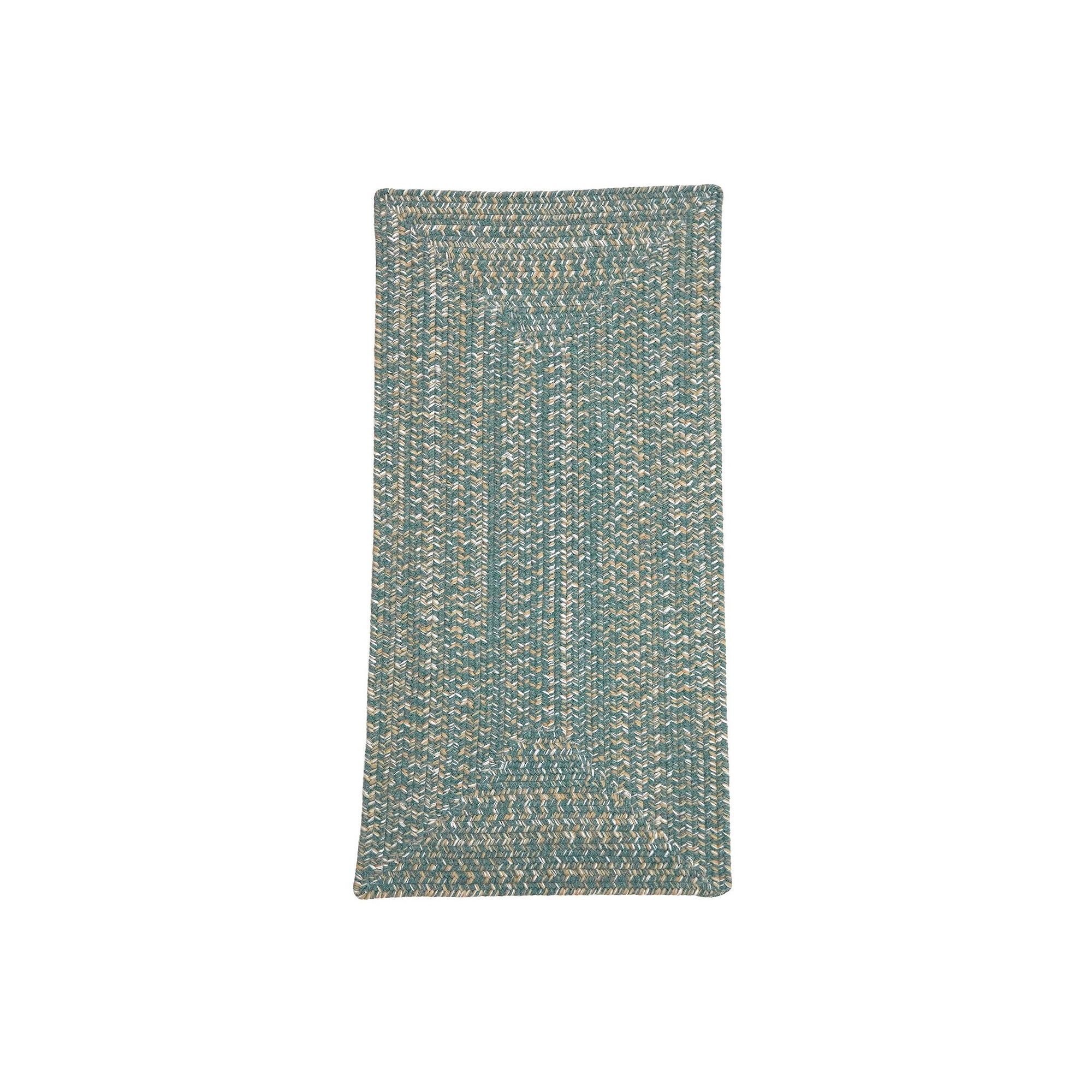 Walland Tweed Wool-Blend Indoor Runner, Soft Blue