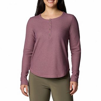 Women's Columbia Blue Point Fall Long Sleeve Henley