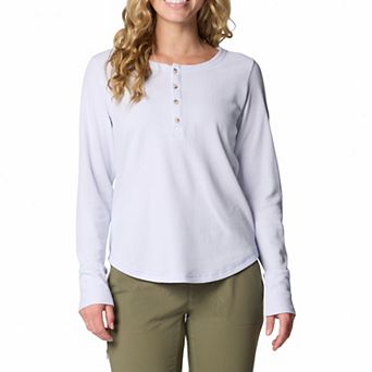 Women's Columbia Blue Point Fall Long Sleeve Henley