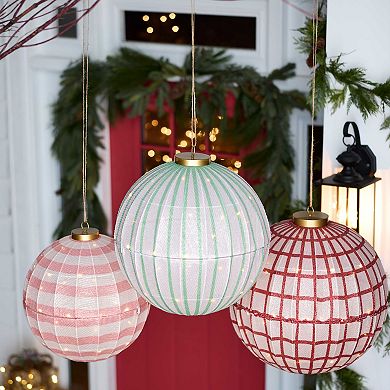 St. Nicholas Square Large LED Ornament Porch Décor