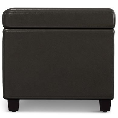 Simpli Home Avalon Extra Large Storage Ottoman Bench