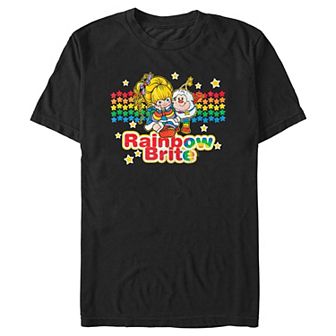 Men's Rainbow Brite And Twink Graphic Tee