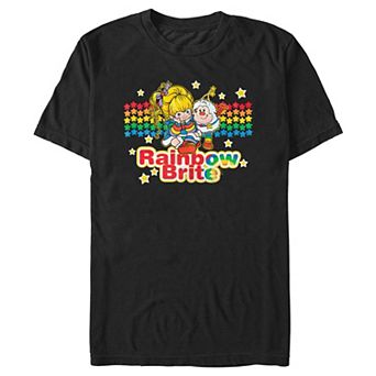 Men's Rainbow Brite And Twink Graphic Tee