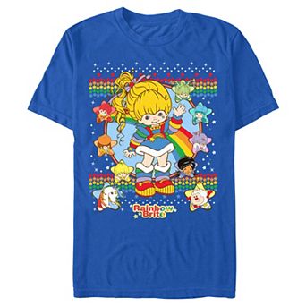 Men's Rainbow Brite Star Icons Graphic Tee