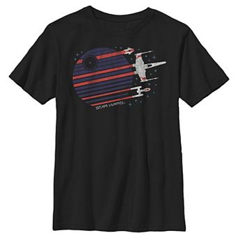 Boys Husky Star Wars Rebel Flyby Graphic Tee
