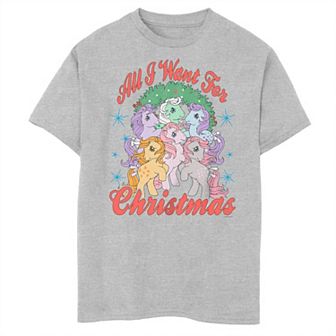 Boys My Little Pony All I Want For Christmas Husky Graphic Tee