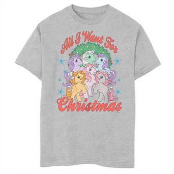 Boys My Little Pony All I Want For Christmas Husky Graphic Tee