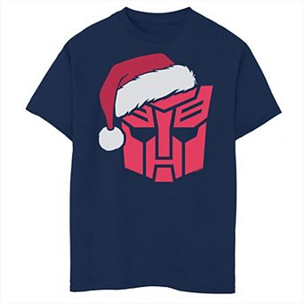 Boys Santa Claus Autobots Husky Graphic Tee