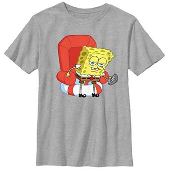 Boys 6-20 SpongeBob SquarePants Ready to Watch TV Graphic Tee