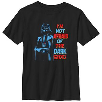 Boys 6-20 Star Wars Darth Vader Not Afraid Of The Dark Side Graphic Tee