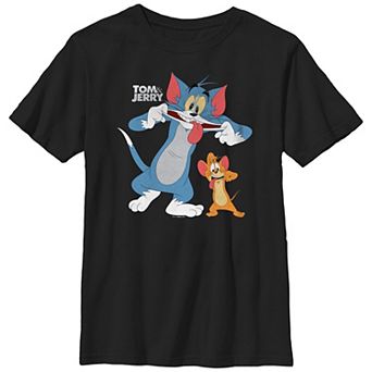 Boys 8-20 Tom & Jerry Crazy Faces Graphic Tee