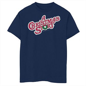Boys A Christmas Story Logo Husky Graphic Tee