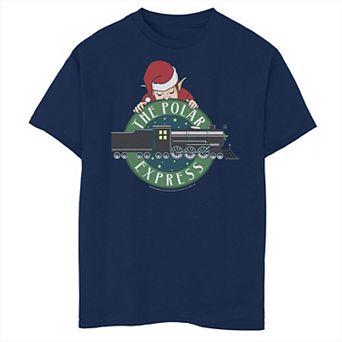 Boys The Polar Express The Bell Still Rings For Me Husky Graphic Tee