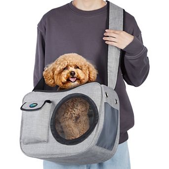 Pet Sling Carrier Airline Travel Bag For Dogs Cats