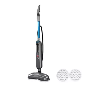BISSELL SpinWave SmartSteam Scrubbing & Sanitizing Mop (3712), Gray