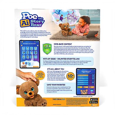 PLAi Poe the AI Story Bear