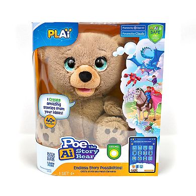 PLAi Poe the AI Story Bear